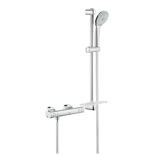 Grohtherm 1000 Cosmopolitan M Thermostatic Shower Set 1/2" - Unbeatable Bathrooms