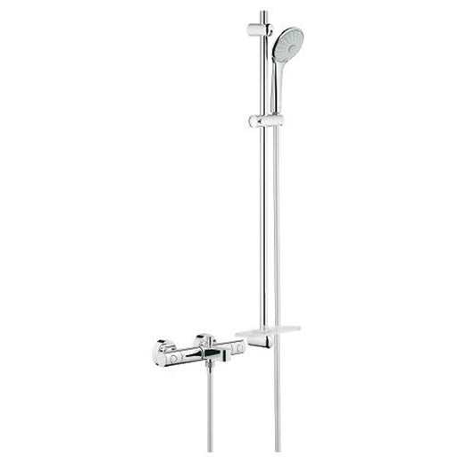 Grohtherm 1000 Cosmopolitan Thermostatic Bath/Shower Mixer 1/2" - Unbeatable Bathrooms