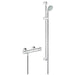 Grohtherm 800 Thermostatic Shower Mixer 1/2" with Shower Set 34566000 - Unbeatable Bathrooms