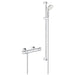 Grohtherm 800 Thermostatic Shower Mixer 1/2" with Shower Set - Unbeatable Bathrooms