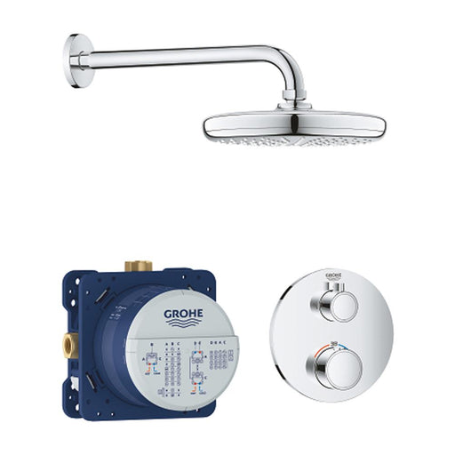 Grohtherm Perfect Shower Set with Tempesta 210 34726000 - Unbeatable Bathrooms