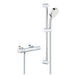 Grohtherm 800 Cosmopolitan Thermostatic Shower Set 1/2" 34768000 - Unbeatable Bathrooms