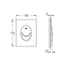 Grohe Skate Air S Flush Plate - Unbeatable Bathrooms