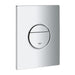 Grohe Nova Cosmopolitan Chrome Flush Plate - Unbeatable Bathrooms