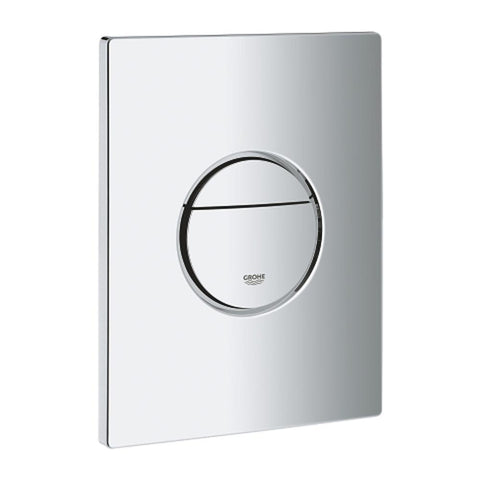Grohe Nova Cosmopolitan Chrome Flush Plate - Unbeatable Bathrooms