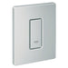 Grohe Skate Cosmopolitan Manual Activation for Urinal Stainless Steel Wall Plate - Unbeatable Bathrooms