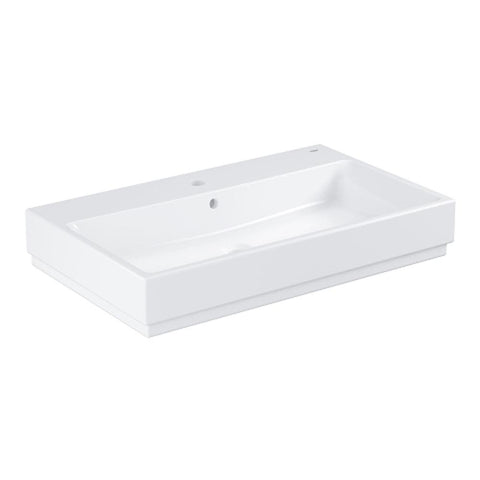 Grohe Cube 80/100cm Ceramic Wall Hung Basin - 1TH - Unbeatable Bathrooms