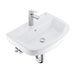 Grohe Bau 55mm Ceramic Wall Hung Basin Bundle & Start Edge Single-Lever Basin Mixer - 1TH - Unbeatable Bathrooms