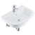 Grohe Bau 60cm Ceramic Wall Hung Basin Bundle & Start Flow Single-Lever Basin Mixer - 1TH - Unbeatable Bathrooms