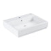 Grohe Cube 1TH Ceramic Countertop Basin (Various Sizes) - Unbeatable Bathrooms