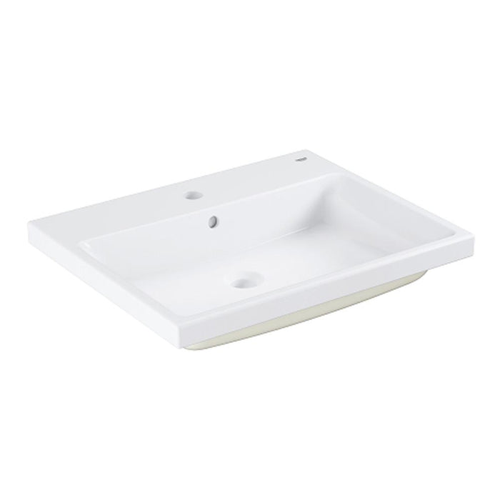 Grohe Cube 600mm 1TH Ceramic Inset Basin - Unbeatable Bathrooms
