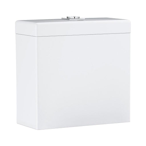 Grohe Cube Ceramic Exposed Flushing Cistern for Close Coupled Combination 39490000 - Unbeatable Bathrooms