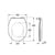 Grohe Bau Ceramic Floor Standing Toilet - Unbeatable Bathrooms