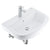 Grohe Bau 55cm Ceramic Wall Hung Basin Bundle & BauEdge Basin Mixer - 1TH - Unbeatable Bathrooms