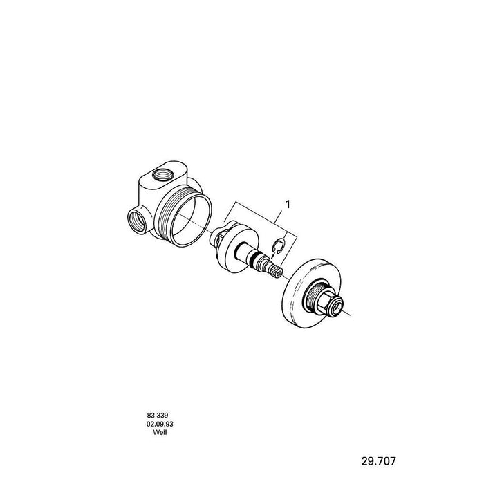 Grohe 4 Way Diverter - Unbeatable Bathrooms