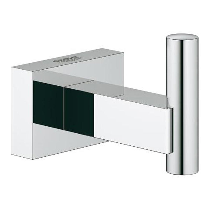 Grohe Essentials Cube Robe Hook - Unbeatable Bathrooms