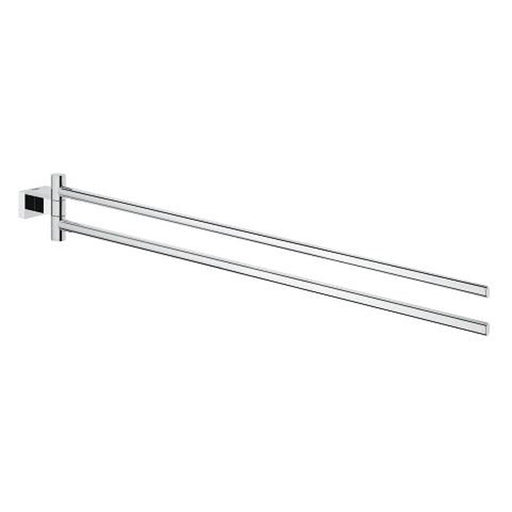 Grohe Essentials Cube Towel Bar Chrome 40624001 - Unbeatable Bathrooms