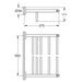 Grohe Essentials Multi Bath Towel Rack - Unbeatable Bathrooms
