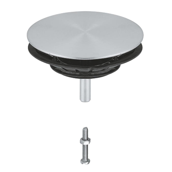 Grohe Chrome Bath Plug - Unbeatable Bathrooms