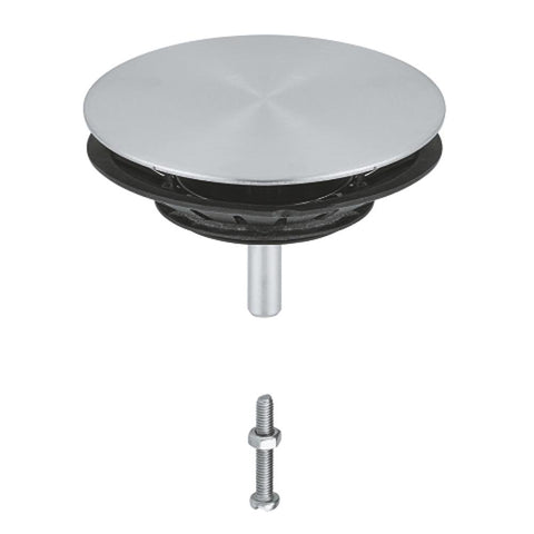 Grohe Chrome Bath Plug - Unbeatable Bathrooms