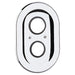 Grohe Escutcheon (Oval) 47188000 - Unbeatable Bathrooms