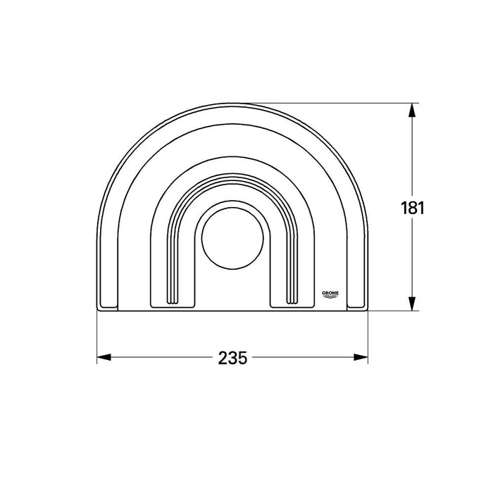 Grohe Flange - Unbeatable Bathrooms