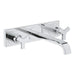 Grohe Allure 1/2 Inch Medium Size Three Hole Basin Mixer with Metal Plate - Unbeatable Bathrooms