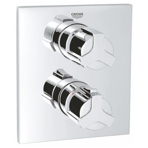 Grohe Allure Thermostat with Integrated 2 Way Diverter for Bath or Shower and More Than One Outlet - Unbeatable Bathrooms