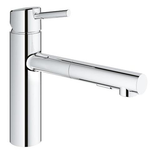 Grohe Concetto 1/2 Inch Medium Spout Single Lever Sink Mixer - Unbeatable Bathrooms