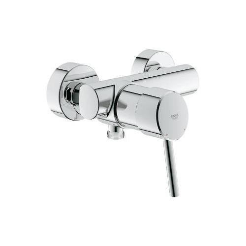 Grohe Concetto 1/2 Inch Single Lever Chrome Shower Mixer - Unbeatable Bathrooms
