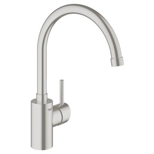 Grohe Concetto 1/2 Inch Single Lever Sink Mixer with High Spout - Unbeatable Bathrooms