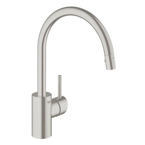 Grohe Concetto 1/2 Inch Single Lever with Two Spray Options Sink Mixer - Unbeatable Bathrooms