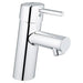 Grohe Concetto 1/2 Inch Small Size Chrome Basin Mixer with Smooth Body - Unbeatable Bathrooms
