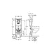 Grohe Depth Adjustable Rapid SL Installation System Set for WC - Unbeatable Bathrooms
