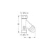 Grohe Eggemann Original Was 3/4 Inch Inclined Filter - Unbeatable Bathrooms