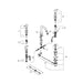 Grohe Essence 1/2 Inch Medium Size Three Hole Basin Mixer - Unbeatable Bathrooms
