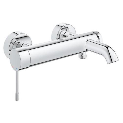 Grohe Essence 1/2 Inch Single Lever Bath or Shower Mixer with Automatic Diverter - Unbeatable Bathrooms