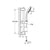 Grohe Euphoria Champagne Shower Rail Set with 3 Sprays - Unbeatable Bathrooms