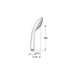Grohe Euphoria Chrome Mono Hand Shower with 1 Spray - Unbeatable Bathrooms