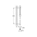 Grohe Euphoria Cube Stick Shower Rail Set with 1 Spray - Unbeatable Bathrooms