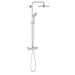 Grohe Euphoria 260 Shower System with Bath Thermostat In Chrome - 26114001 - Unbeatable Bathrooms