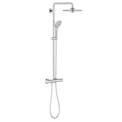 Grohe Euphoria 260 Thermostatic Shower System In Chrome - 27296002 - Unbeatable Bathrooms