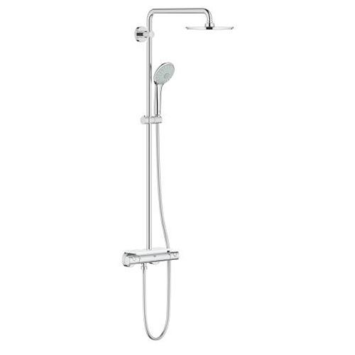 Grohe Euphoria System Chrome with Thermostat for Wall Mounting and Aquadimmer Function - Unbeatable Bathrooms
