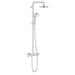 Grohe Euphoria 190 Shower System with Thermostat and 3 Sprays In Chrome - 26249000 - Unbeatable Bathrooms