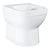 Grohe Euro Ceramic Floor Standing Toilet - Alpine White - Unbeatable Bathrooms