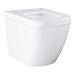 Grohe Euro Ceramic Floor Standing Back-To-Wall Toilet - Alpine White - Unbeatable Bathrooms