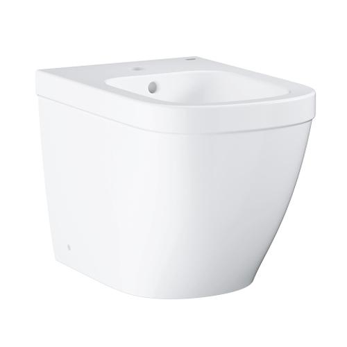 Grohe Euro Ceramic Floor Standing Bidet with 1 Hole Punched and Overflow - Unbeatable Bathrooms