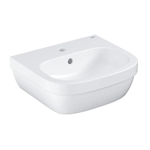 Grohe Euro 450mm 1TH Wall Hung Basin with Pure Guard - Unbeatable Bathrooms
