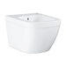 Grohe Euro Ceramic Wall Hung Alpine White Bidet - Unbeatable Bathrooms