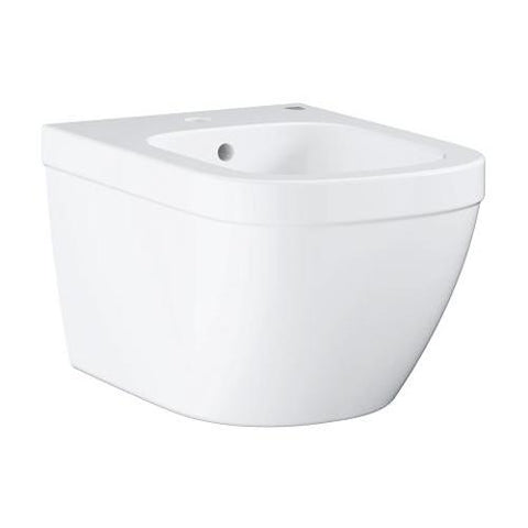 Grohe Euro Ceramic Wall Hung Alpine White Bidet - Unbeatable Bathrooms